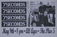 7 Seconds Rare Florida Punk Flyer