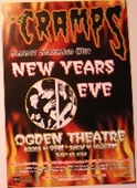 Cramps Colorado Punk Concert Pster