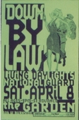 Down by Law 1995 Punk Concert Poster