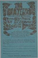 Grateful Dead St Louis Armory Rare Concert Poster Handbill