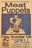 Meat Puppets Fox Punk Concert Poster