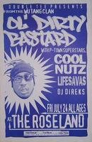 Ol' Dirty Bastard Wu-Tang Clan rap Hip Hop Concert Poster