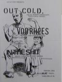 Out Cold Voorhees Punk Concert Flyer