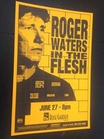 Roger Waters In The Flesh Pink Floyd Portland Concert Poster